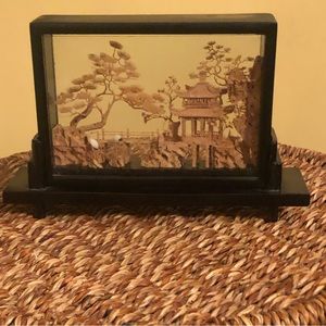 Elegant Black and Tan Home Accent